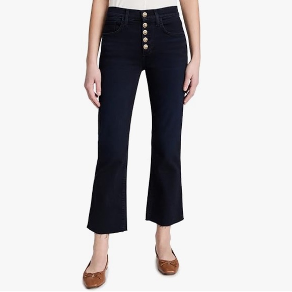 Joe's Jeans Callie High-Rise Crop Bootcut Jeans size 30 - Picture 9 of 9